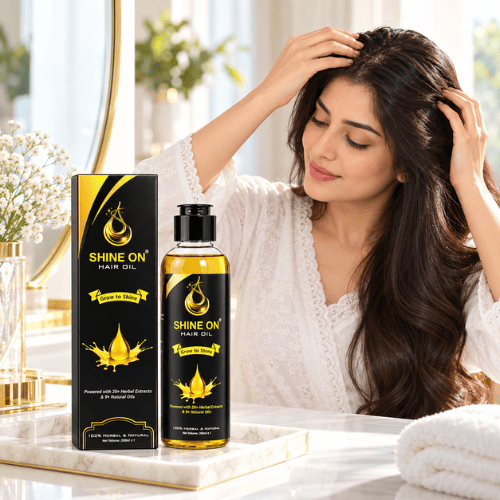 Shine On Herbal Hair Oil | Hair Growth & Hair Fall Control Oil