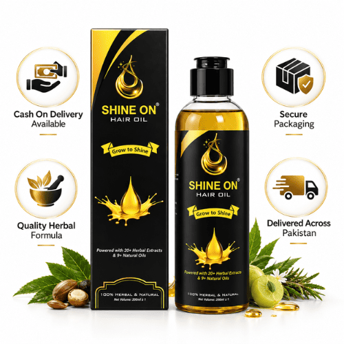 Shine On Herbal Hair Oil | Hair Growth & Hair Fall Control Oil