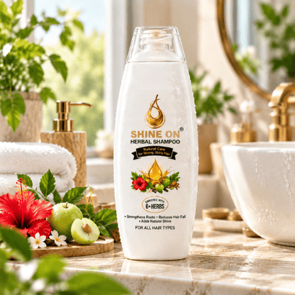 Shine On Herbal Shampoo | Hair Fall Control & Strengthening Shampoo