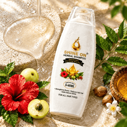 Shine On Herbal Shampoo | Hair Fall Control & Strengthening Shampoo