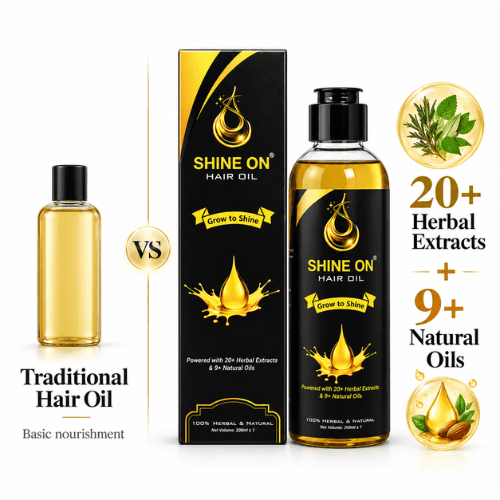 Shine On Herbal Hair Oil | Hair Growth & Hair Fall Control Oil