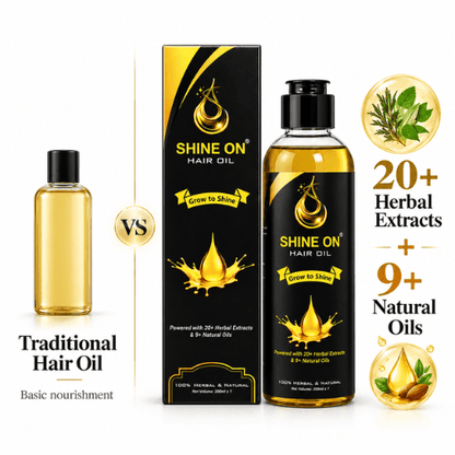 Shine On Herbal Hair Oil | Hair Growth & Hair Fall Control Oil