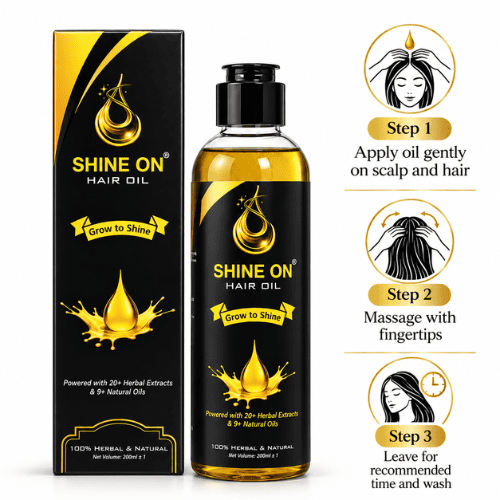 Shine On Herbal Hair Oil | Hair Growth & Hair Fall Control Oil